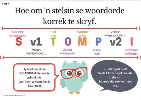 Hoe skryf ons ‘n stelsin korrek in Afrikaans? (Les 1 van 2 ...