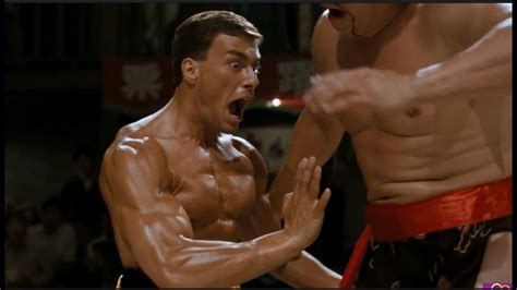 Jean -Claude Van Damme fight Scenes in the bloody ring(1988) - YouTube