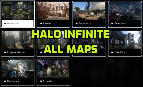 Halo Infinite Maps Guide Directory : halo