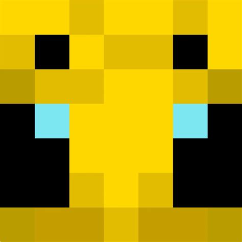 The minecraft bee face looks like a trophy if you look at it with ...