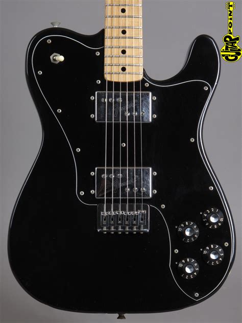 1974 Fender Telecaster Deluxe – Black – Lightweight! – GuitarPoint