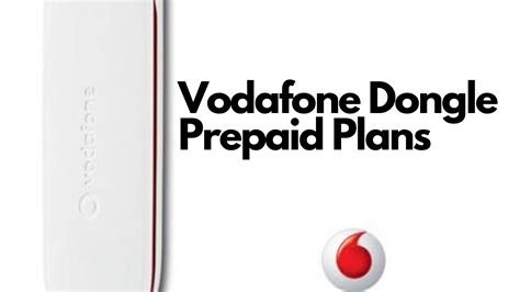 Vodafone Dongle Prepaid Plans (Updated 2020)