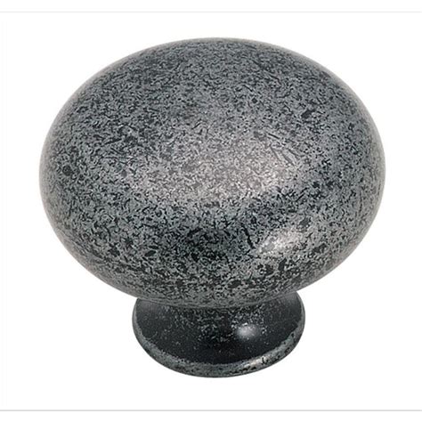 Amerock Classics 1-1/4 Inch Diameter Wrought Iron Cabinet Knob BP771WI | CabinetParts.com