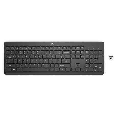 Buy HP 230 Wireless Keyboard - Wireless Connection - Low-Profile, Quiet ...