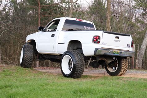 1999 Chevrolet Silverado 1500 Wheel Offset Hella Stance >5" Suspension Lift 7.5" & Body 3 ...