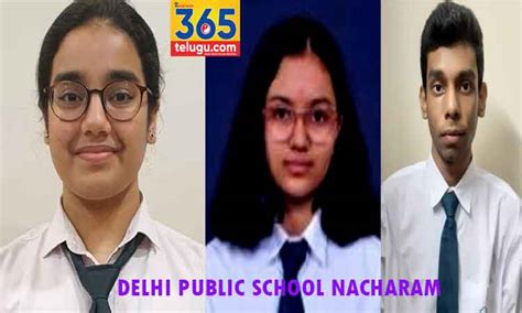 DELHI PUBLIC SCHOOL NACHARAM makes it to the Top Once Again in class12 Board Exams..! - 365Telugu