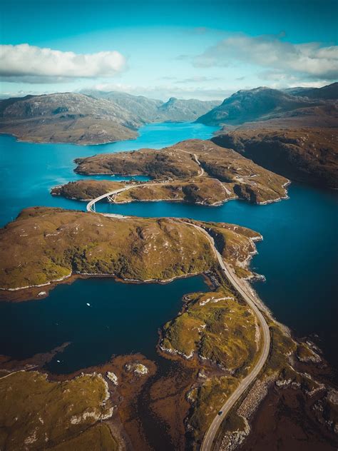 Kylesku Bridge, Scotland - Has anyone here been? : r/drone_photography