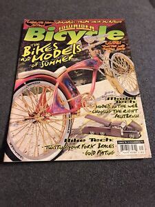 Lowrider Bicycle Magazine Summer 1998. Poster of Fire Dragon included ...