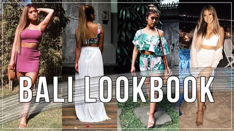 My Bali Lookbook | 8 Outfits | xomelrous - YouTube