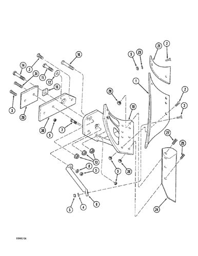 (HSCXT) - CASE MOLDBOARD PLOW BOTTOM (1/60-12/69) (9-28) - BOTTOM ASSEMBLY, MRKTING CONVERSION ...