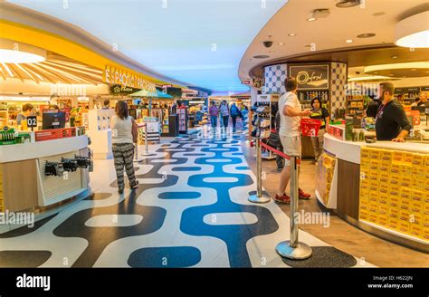 Rio de Janeiro International Airport departure lounge Stock Photo - Alamy