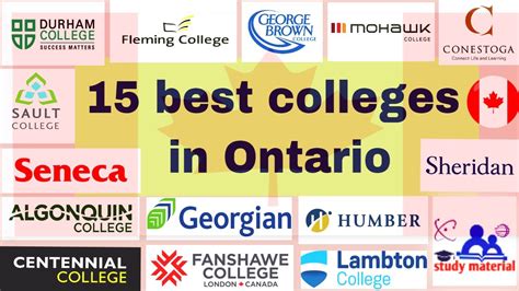 15 best colleges in Ontario Canada | Best colleges in Ontario | best colleges in Canada| - YouTube