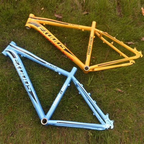 Aliexpress.com : Buy 17.5 inch Mountain Bike Frame 26 inch Bicycle Wheelset Bike Frame MTB ...