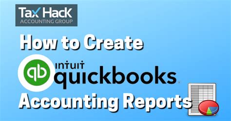 How to Easily Pull Top Reports in QuickBooks - Tax Hack