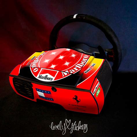 Schumacher Helmet Classic F1 Livery – Lovely Stickers