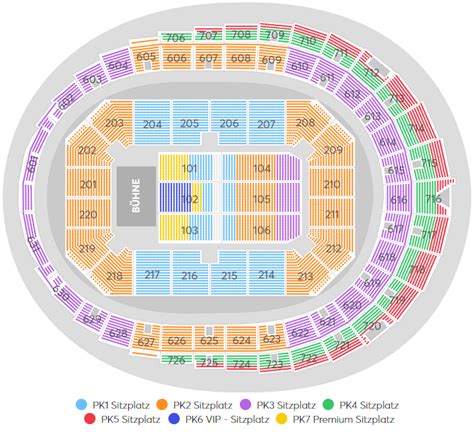 Chris Rock & Dave Chappelle Seating Plan - Lanxess Arena