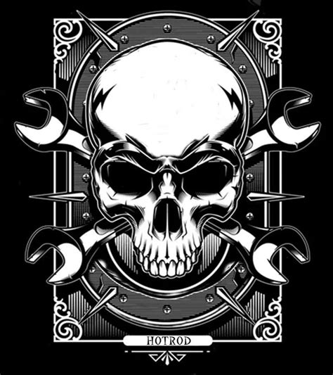 "Metal Skull" by pave65 @ deviantart ☠️ Skull Logo, Skull Art, Chevy Tattoo, Harley Davidson ...