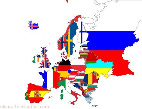 Europe flags by NikaTail on DeviantArt