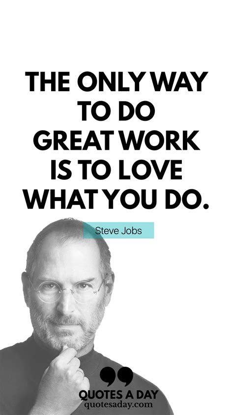 Steve Jobs Quotes | Steve jobs quotes, Motivational quotes for job ...