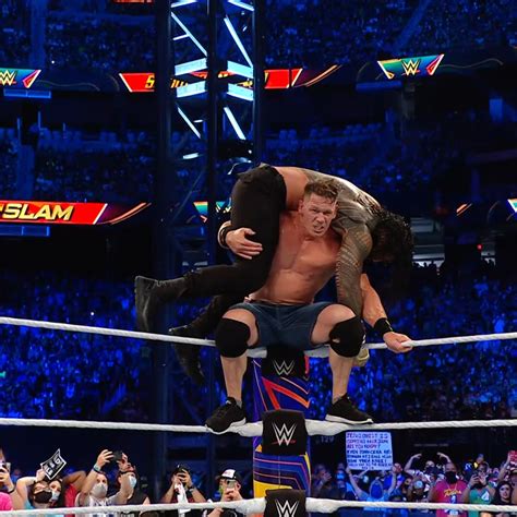 Roman Reigns vs. John Cena: SummerSlam 2021 | John Cena challenged ...