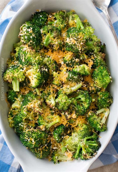 Crispy Cheesy Roasted Broccoli - The Chunky Chef