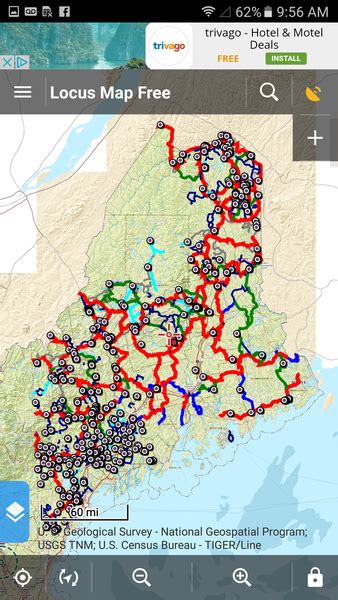 ME Snowmobile Trail App Data - GPS Trailmasters