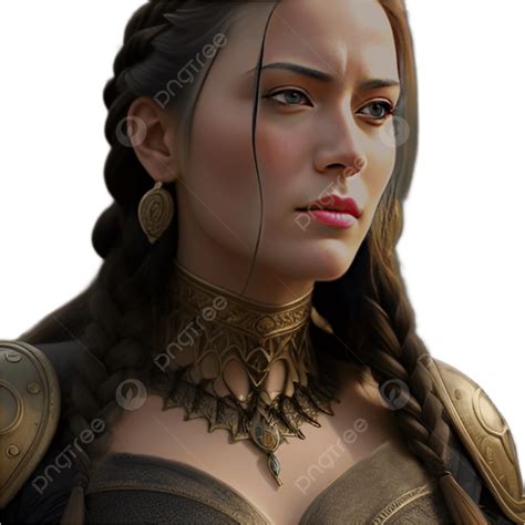 Beautiful Ai Generated Medieval Warrior Woman, Beautiful Ai Generated ...