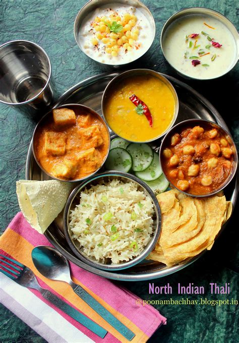 Annapurna: North Indian Thali / Indian Vegetarian Meal Ideas