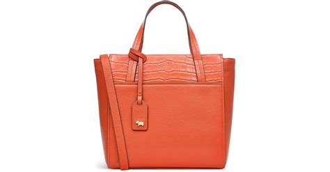 Radley Downtown - Small Ziptop Satchel in Red | Lyst