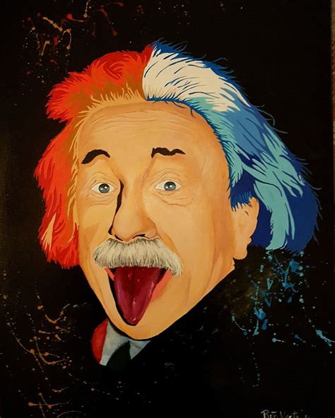 Albert Einstein. Pop art by Rita Vestri | Pop art, Art, Painting