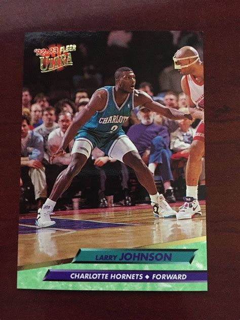 1992-93 Fleer Ultra Larry Johnson 21 Mint Condition - Etsy