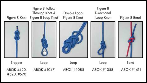 Figure 8 Knot: 6 Variations And Their Uses For Climbing (+ Step By Step ...