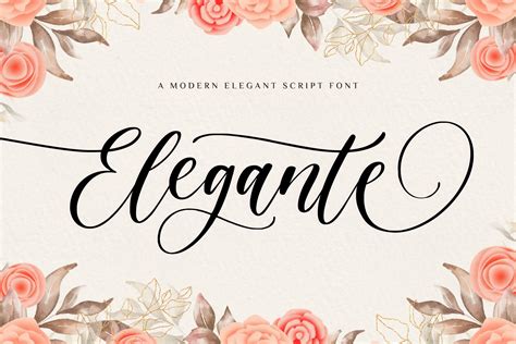 Elegante Modern Elegant Font By Balpirick Studio | TheHungryJPEG