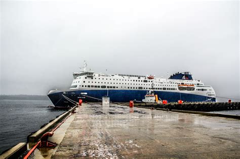 The Nova Star ferry operates between Yarmouth, Nova Scotia and Portland, Maine. Shown here in ...