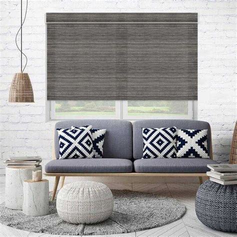 Designer Woven Roller Shades | Select Blinds Canada