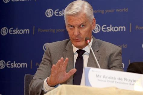 André de Ruyter resigns as Eskom CEO - Moneyweb