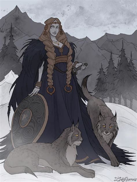 Freya by IrenHorrors on DeviantArt | Norse goddess, Mythology art ...