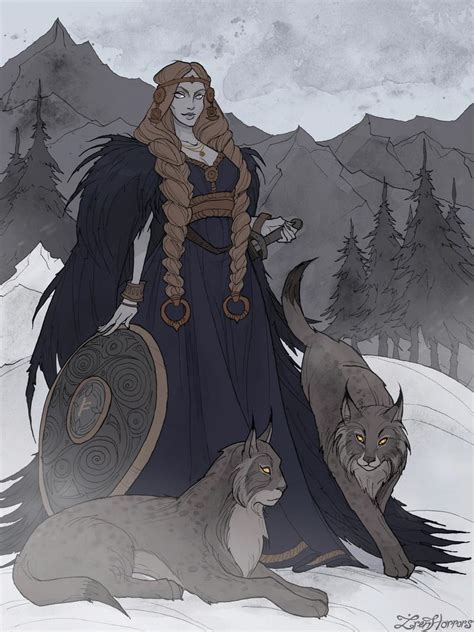 Freya by IrenHorrors on DeviantArt | Norse goddess, Mythology art ...