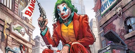 2560x1024 Resolution Joker Comic 4K 2560x1024 Resolution Wallpaper ...