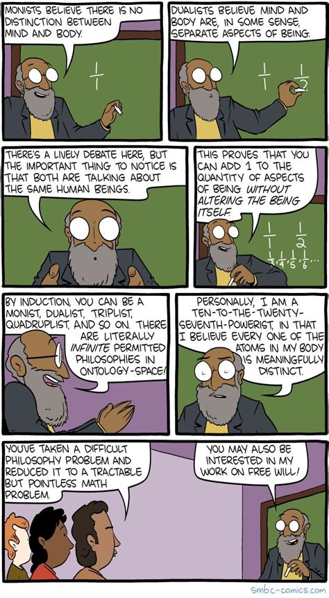 Saturday Morning Breakfast Cereal - Monism | Science comics, Smbc ...