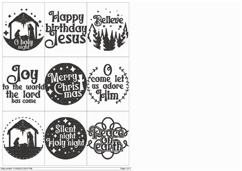 Christmas Nativity Quotes · Creative Fabrica