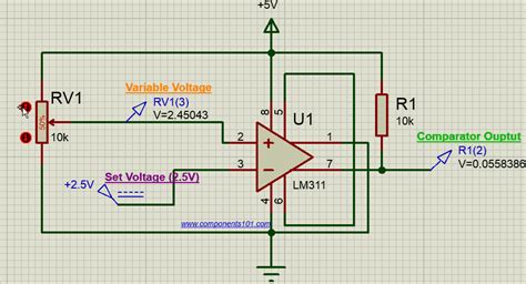 LM311 Pinout, Pin Configuration, Specifications, Equivalent, Working & Datasheet