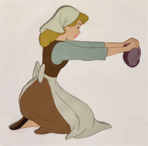 Animation Collection: Original Production Animation Cel of Cinderella ...