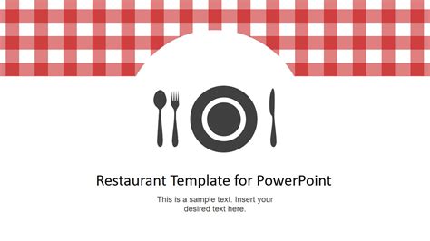 Restaurant Menu PowerPoint Template - SlideModel