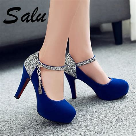 salu shoes woman 2019 Women Pumps Fashion Classic High Heels Shoes ...