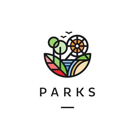 Parks logo | Logo design inspiration, Logo inspiration, Logo design