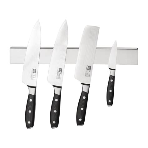 Vogue Stainless Steel Magnetic Knife Rack 360mm - CP119 - Buy Online at Nisbets