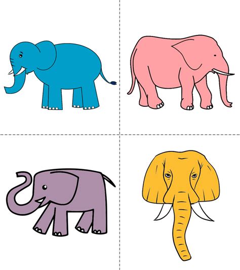 Easy Elephant Drawing Colour - You can edit any of drawings via our ...