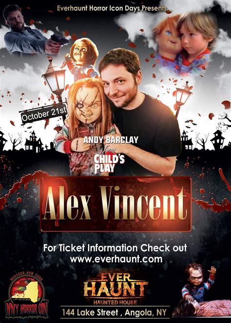 Andy Barclay from Chucky comes to Everhaunt October 21, 2021 (Alex Vincent) - Everhaunt Haunted ...