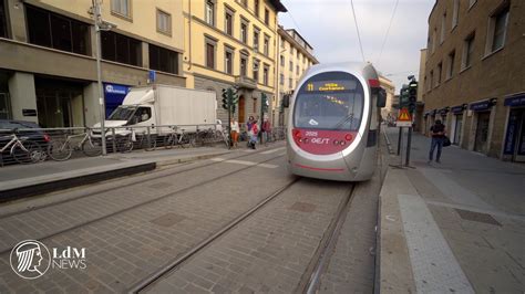 A quick look at Florence’s T1 Leonardo tram line - YouTube